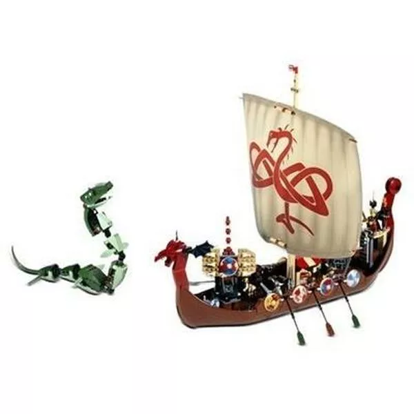 Vikings 7018 Viking Ship vs. the Midgard Serpent