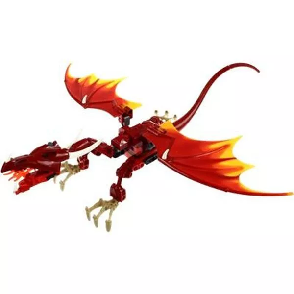 Vikings 7017 Viking Catapult vs. the Nidhogg Dragon