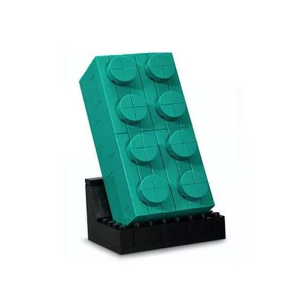 Exclusive 6346101 Buildable 2x4 Teal Brick