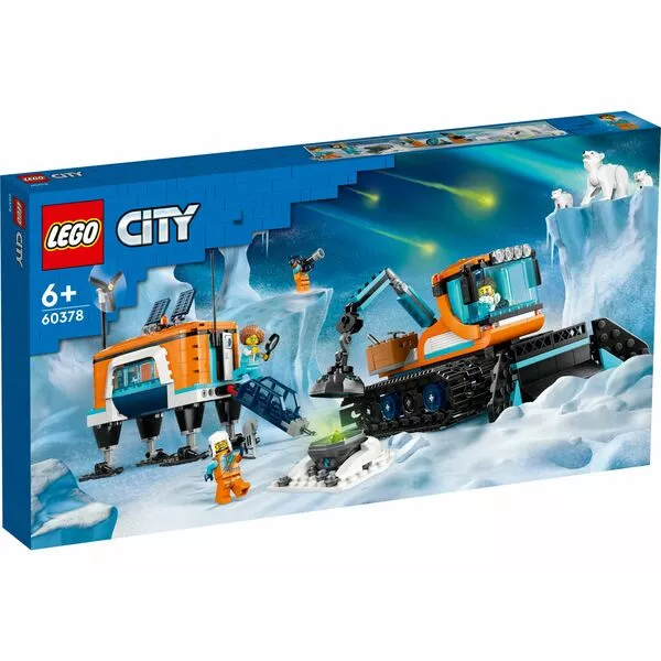 City 60378 Грузовик исследователей арктики и мобильная лаборатория