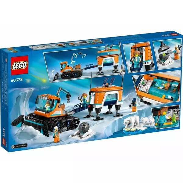 City 60378 Грузовик исследователей арктики и мобильная лаборатория