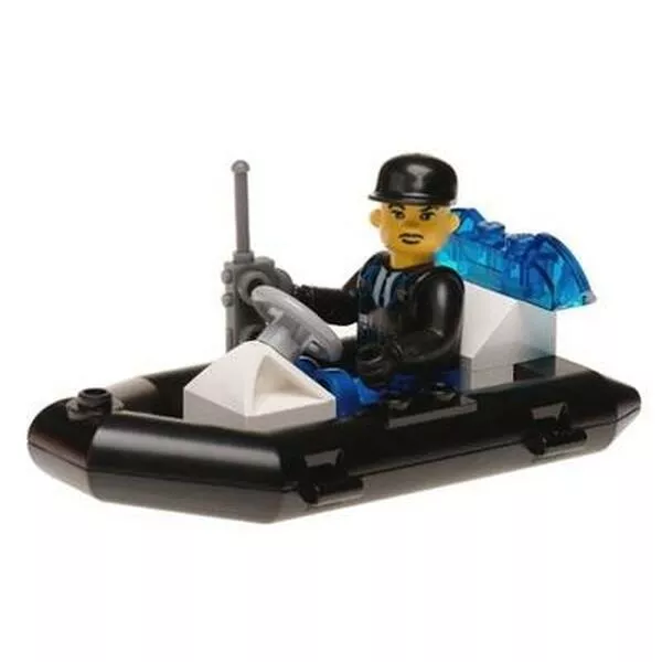 4 Juniors 4669 Turbo-Charged Police Boat
