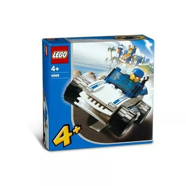 4 Juniors 4666 Speedy Police Car