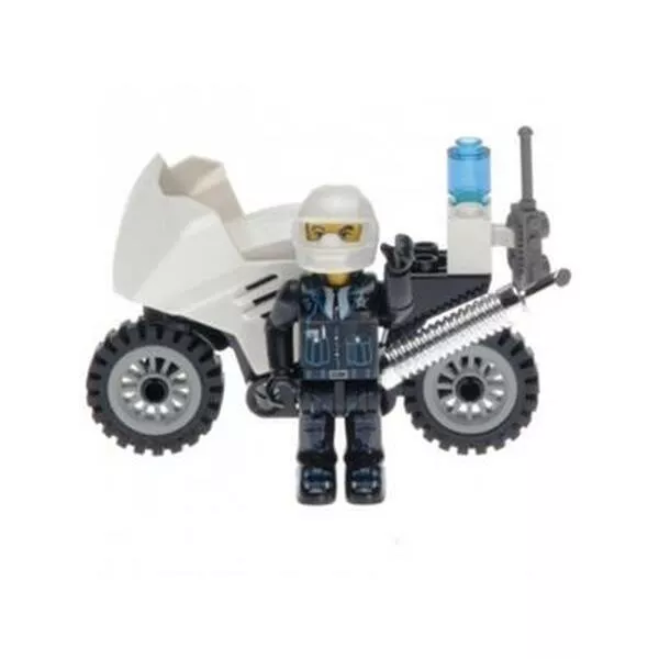 4 Juniors 4651 Police Motorcycle