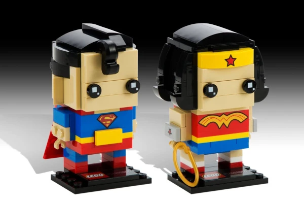 BrickHeadz 41490 Супермен и Чудо-женщина