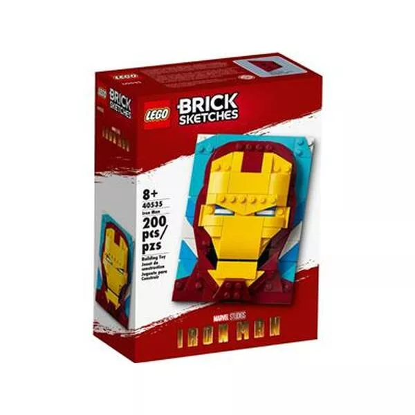 Brick Sketches 40535 Iron Man