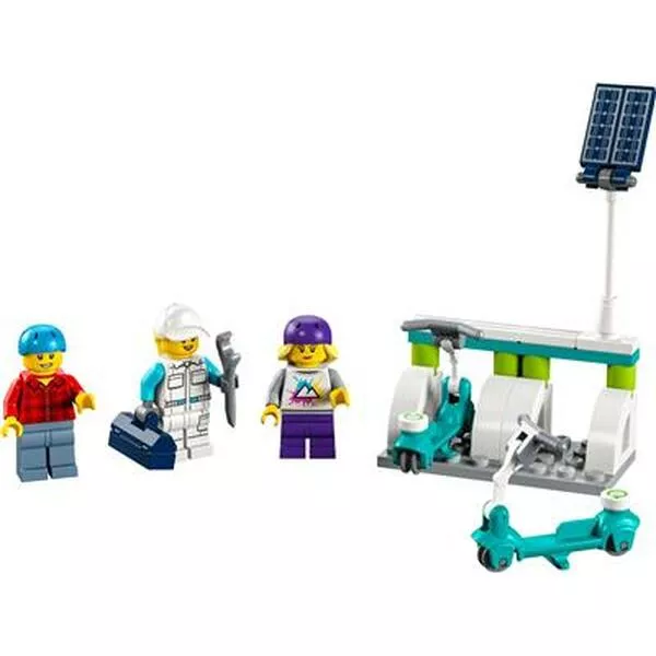 City 40526 Electric Scooters & Charging Dock
