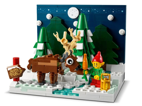 Seasonal 40484 Перед домом Деда Мороза