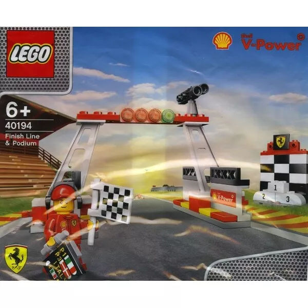 Racers 40194 Shell Финишная линия и пьедестал