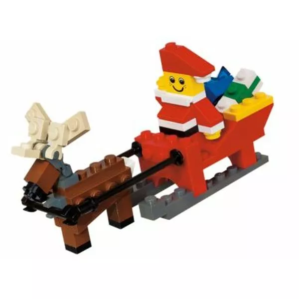 Seasonal 40010 Father Christmas with Sledge Building Set