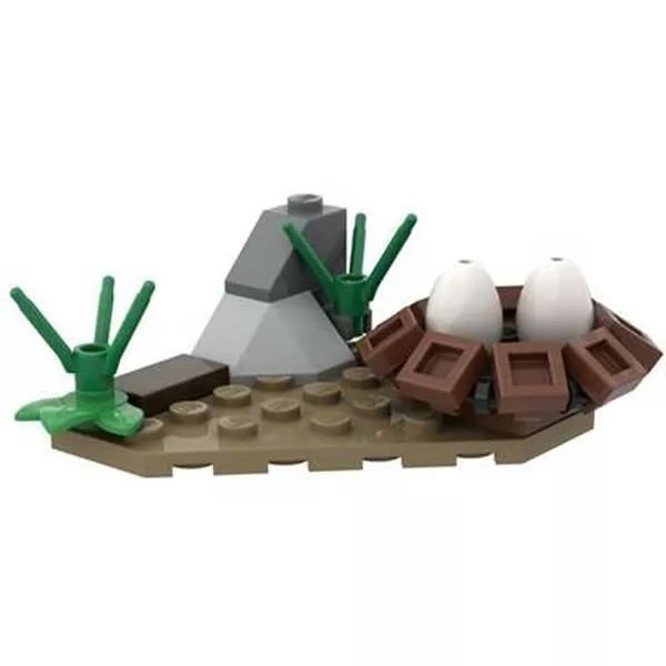 Jurassic World 121801 Baby Raptor and Nest