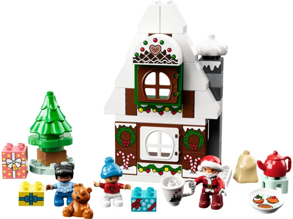DUPLO 10976 Имбирный домик Санты
