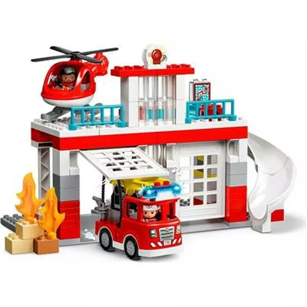 DUPLO 10970 Fire Station & Helicopter