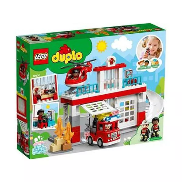DUPLO 10970 Fire Station & Helicopter