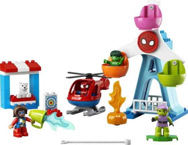 DUPLO 10963 Человек-паук и друзья. Весёлый парк развлечений