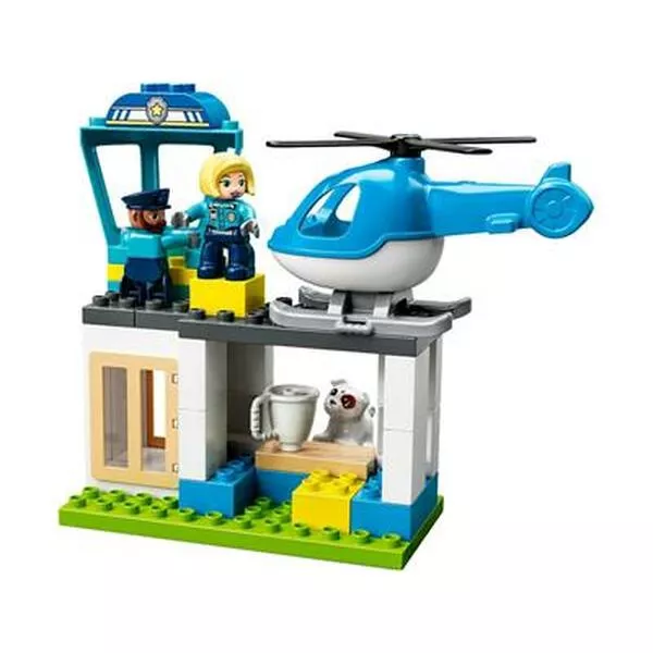 DUPLO 10959 Police Station with Helicopter