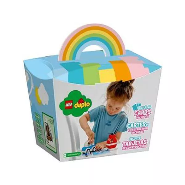 DUPLO 10957 Fire Helicopter & Police Car