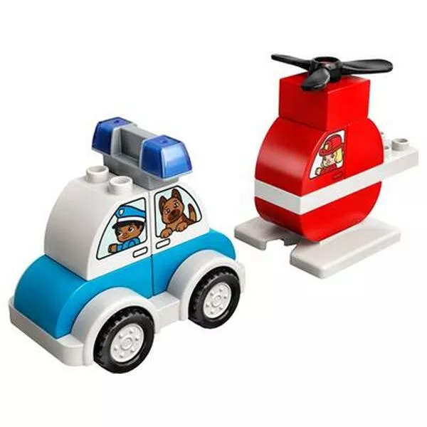 DUPLO 10957 Fire Helicopter & Police Car