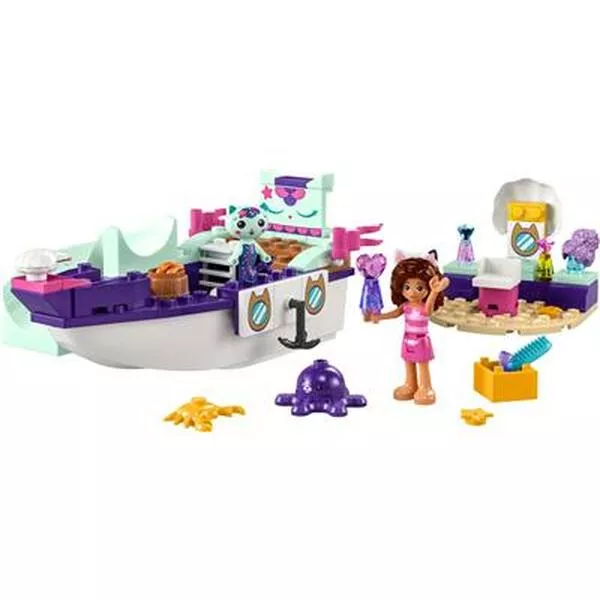 Gabby's Dollhouse 10786 Gabby & MerCat's Ship & Spa