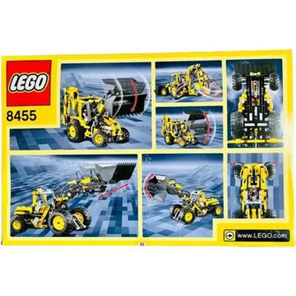Technic 8455 Погрузчик с задним ковшом