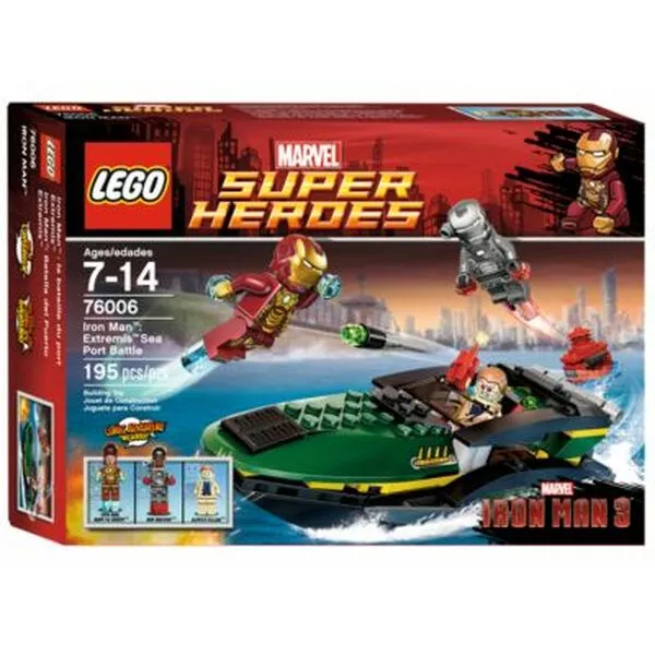 Marvel Super Heroes 76006 Железный Человек: Смертельная битва в порту