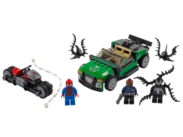 Marvel Super Heroes 76004 Человек-Паук: Погоня на спайдерцикле