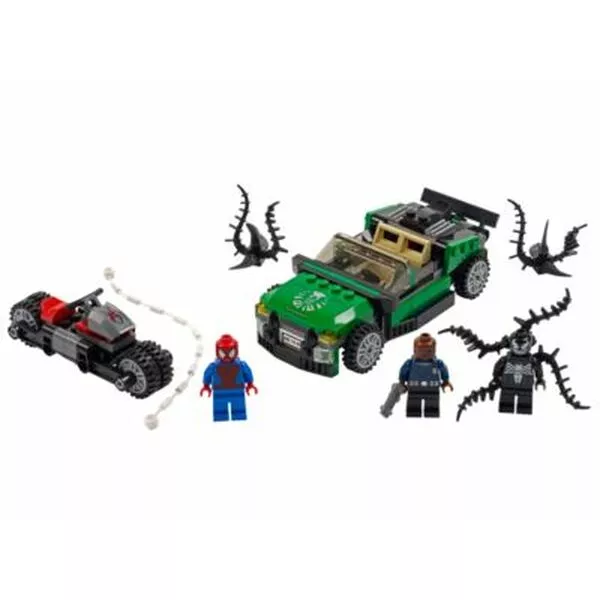 Marvel Super Heroes 76004 Человек-Паук: Погоня на спайдерцикле