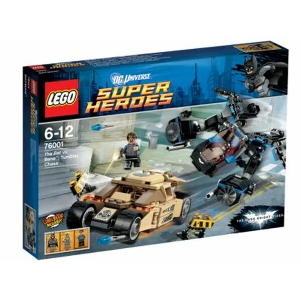 DC Super Heroes 76001 Летучая мышь против Бэйна: Погоня на Тумблере