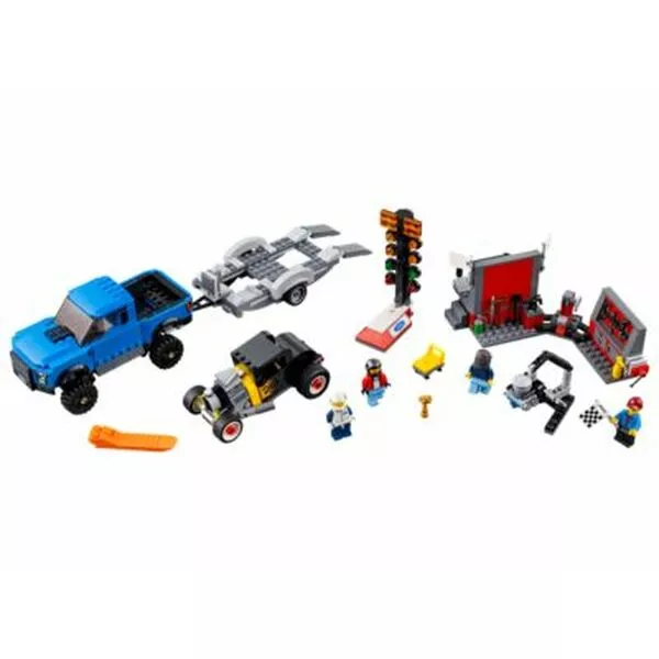 Speed Champions 75875 Ford F-150 Raptor и гоночный автомобиль Ford