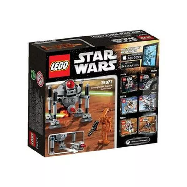 Star Wars 75077 Самонаводящийся дроид-паук