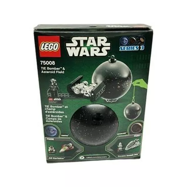 Star Wars 75008 Имперский TIE бомбардировщик и поле астероидов