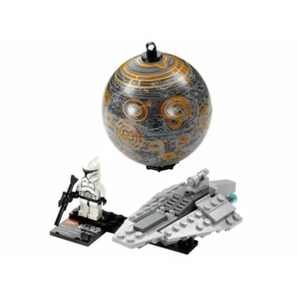 Star Wars 75007 Республиканский боевой корабль и планета Корусант