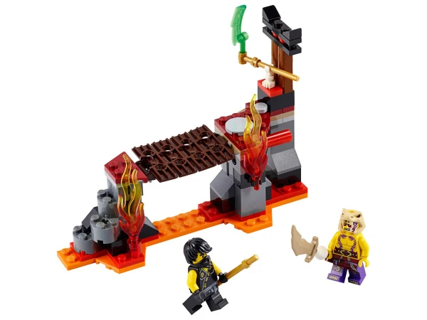 NINJAGO 70753 Сражение над лавой