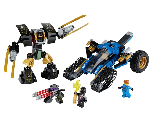 NINJAGO 70723 Внедорожник «Молния» и Робот Земли