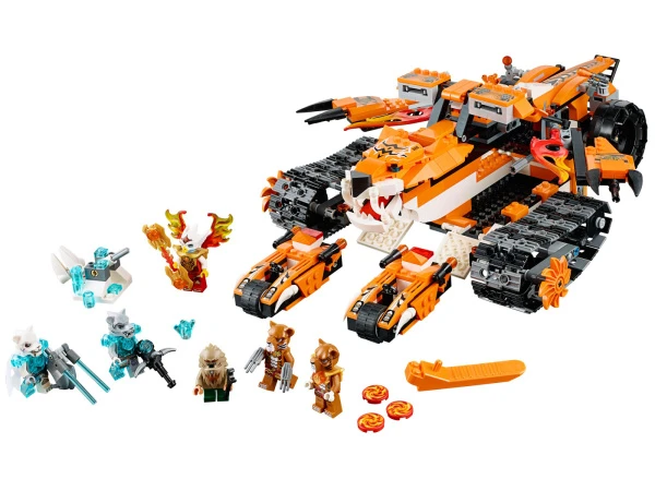 Legends of Chima 70224 Передвижной командный пункт Тигров