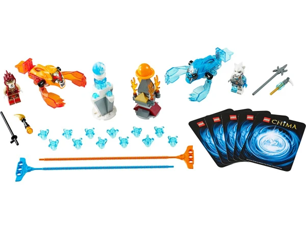 Legends of Chima 70156 Лед против Пламени