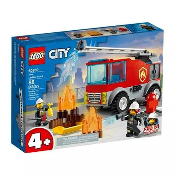 City 60280 Пожарная машина с лестницей