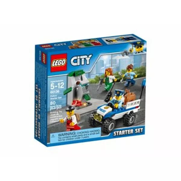 City 60136 Набор для начинающих «Полиция»