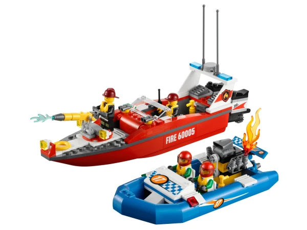 City 60005 Пожарный катер