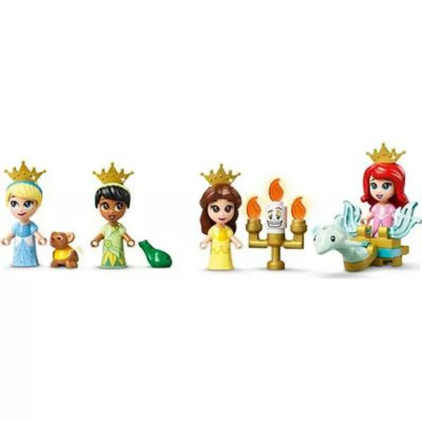 Disney 43193 Книга сказочных приключений Ариэль, Белль, Золушки и Тианы