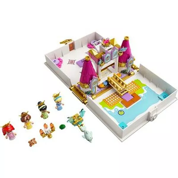 Disney 43193 Книга сказочных приключений Ариэль, Белль, Золушки и Тианы