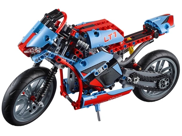 Technic 42036 Спортбайк и темой