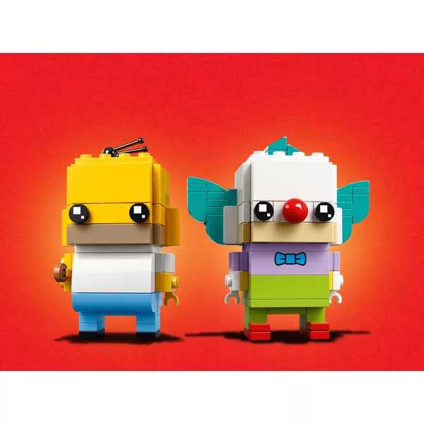 BrickHeadz 41632 Гомер Симпсон и клоун Красти