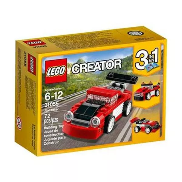 Creator 3 in 1 31055 Красная гоночная машина
