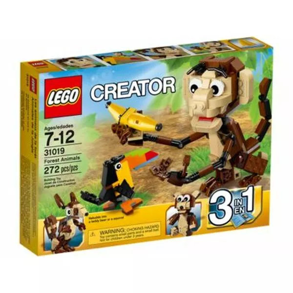 Creator 3 in 1 31019 Озорные животные
