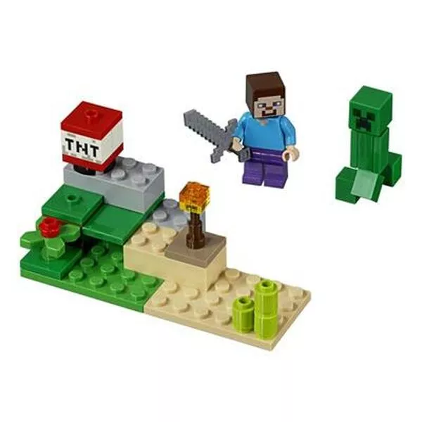 Minecraft 30393 Стив и Крипер