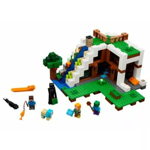 Minecraft 21134 База на водопаде