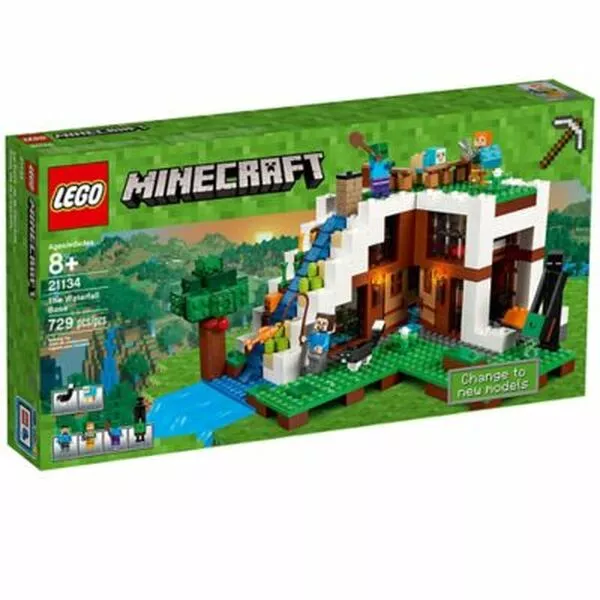 Minecraft 21134 База на водопаде