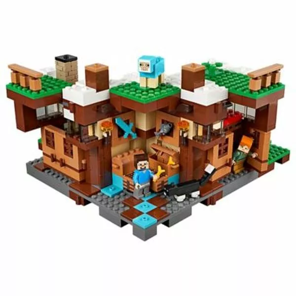 Minecraft 21134 База на водопаде