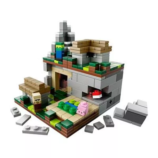 Minecraft 21105 Микромир - Деревня
